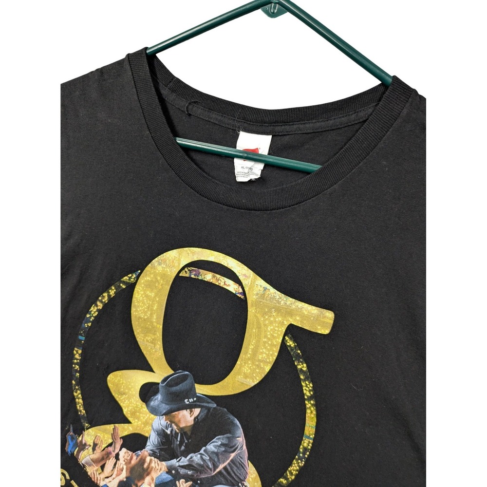 Garth Brooks Shirt Mens XL Black Stadium Tour Graphic Tee Country Music Tour